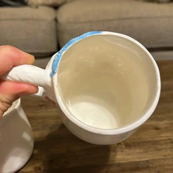 2 Vintage 3D Cats/Kittens Coffee/Tea Mugs/Cups Set of 2 Collectible PMC - Picture 15 of 16